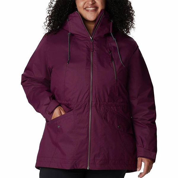 Plus Size Columbia Mount Erie Ii Waterproof 3 In 1 Systems Jacket