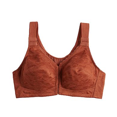 Lunaire Full Figure Front-Close Wireless Posture Bra 1628L