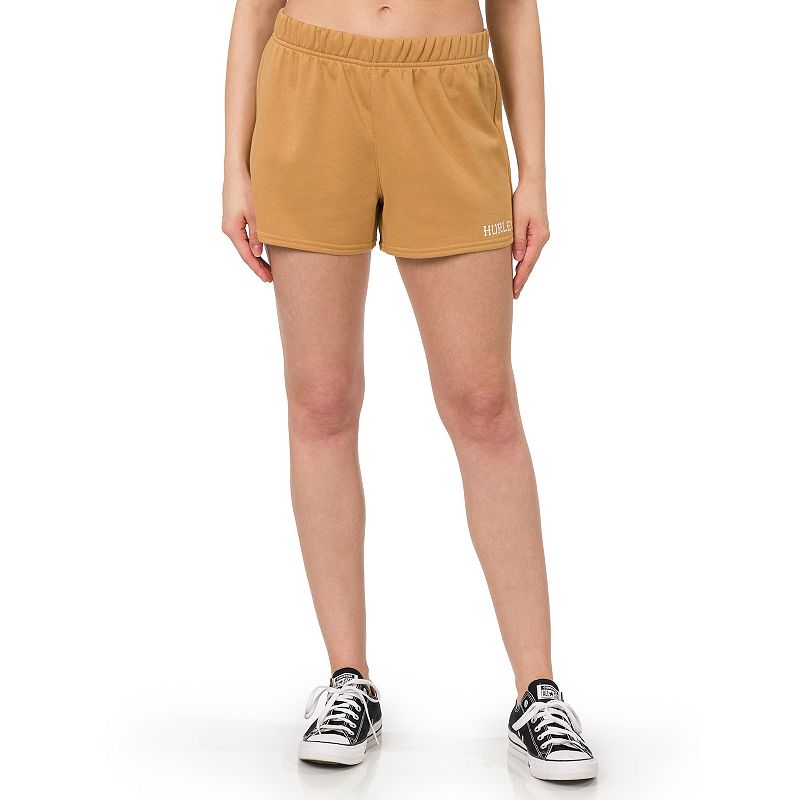 Juniors Hurley Comfy Hurley Logo Shorts, Girls, Size: Small, Med Bro