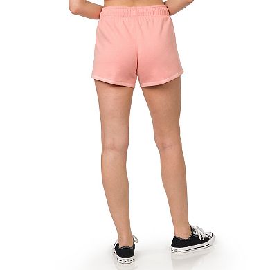 Juniors' Hurley Comfy Pink Drawstring Shorts