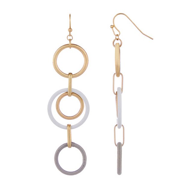 Kohls hot sale threader earrings