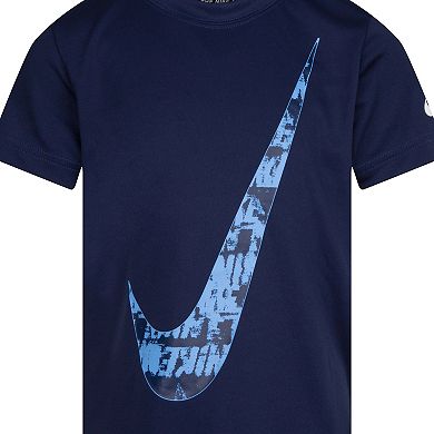 Boys 4-7 Nike Dri-FIT Vertical Logo Tee