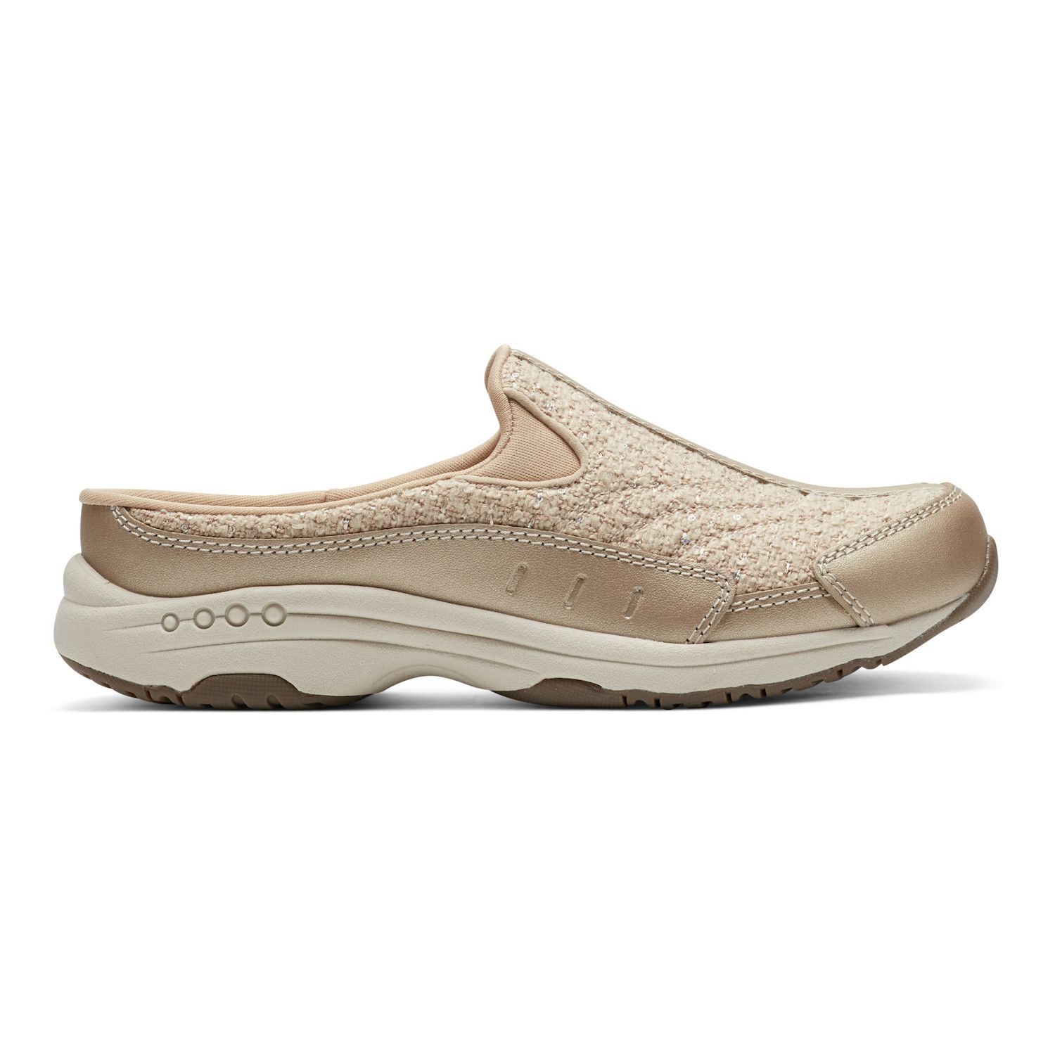 Easy Spirit Bronze Sparkling Travel Time Slip-On Loafers Mules Women main image 3