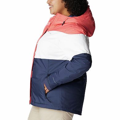 Plus Size Columbia Tipton Peak II Insulated Colorblock Jacket