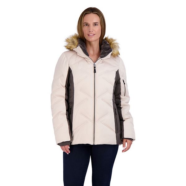 Women's ZeroXposur FauxFur Hood Quilted Puffer Coat