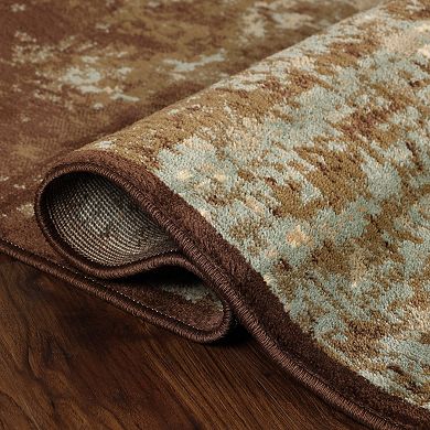 Superior Acid Wash Modern Area Rug