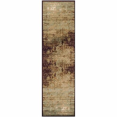 Superior Acid Wash Modern Area Rug