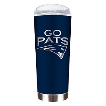 New England Patriots Rally Roadie Travel Tumbler