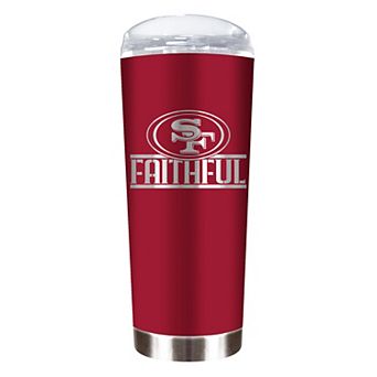 San Francisco 49ers Rally Roadie Travel Tumbler