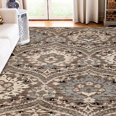 Superior Oriental Vintage Floral Area Rug