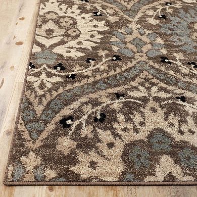 Superior Oriental Vintage Floral Area Rug