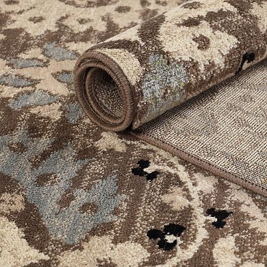 Superior Oriental Vintage Floral Area Rug