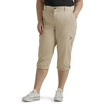 Plus Size Lee® Flex-To-Go Cargo Capri Pants