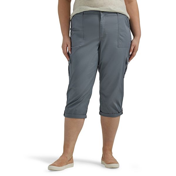 Plus Size Lee® Flex-To-Go Cargo Capri Pants