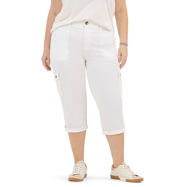 Plus Size Lee® Flex-To-Go Cargo Capri Pants