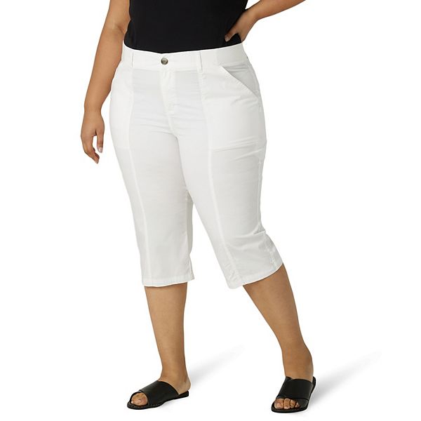 Plus Size Lee® FlexToGo Utility Skimmer Jeans