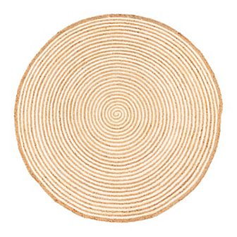 Superior Braided Jute Round Area Rug