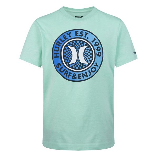 Boys 8 20 Hurley Sticker Check Graphic Tee