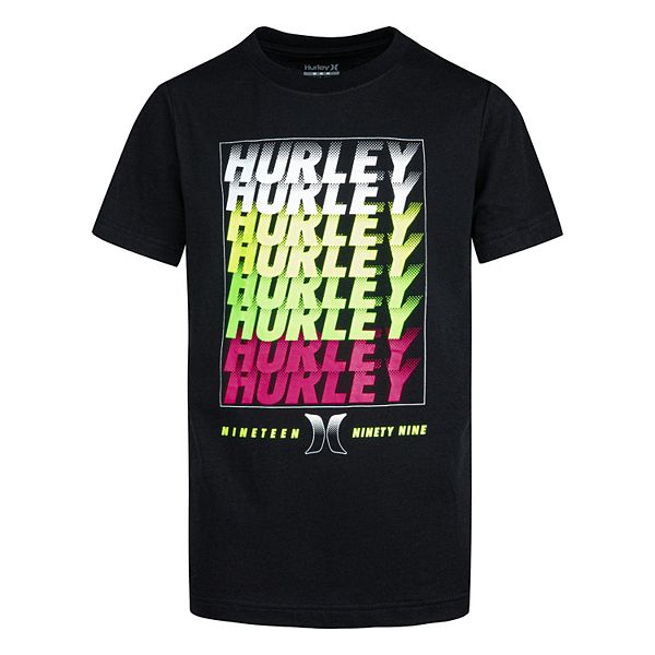 Boys 8 20 Hurley Stack Em Up Tee