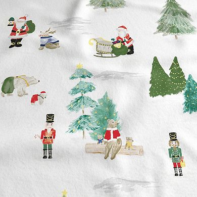 Madelinen® Boulder Flannel Sheet Set with Pillowcases