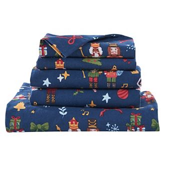 Madelinen® Boulder Flannel Sheet Set with Pillowcases
