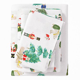 Madelinen® Boulder Flannel Sheet Set with Pillowcases