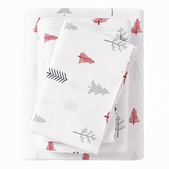 Madelinen® Boulder Flannel Sheet Set with Pillowcases