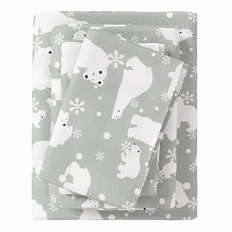 Madelinen® Stratton Flannel Sheet Set with Pillowcases