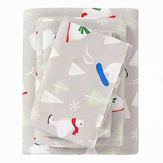 Madelinen® Stratton Flannel Sheet Set with Pillowcases