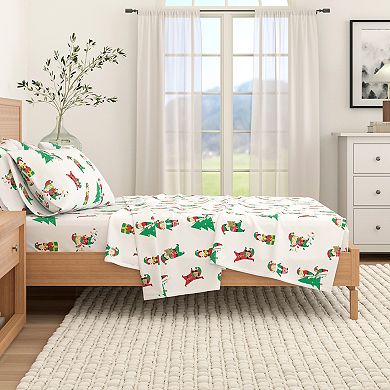 Madelinen® Whittaker Flannel Sheet Set with Pillowcases