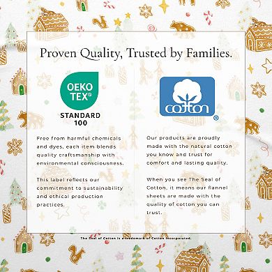 Madelinen® Whittaker Flannel Sheet Set with Pillowcases