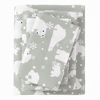 Madelinen® Whittaker Flannel Sheet Set with Pillowcases