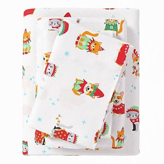 Madelinen® Whittaker Flannel Sheet Set with Pillowcases