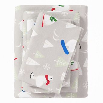 Madelinen® Whittaker Flannel Sheet Set with Pillowcases