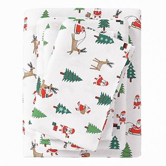 Madelinen® Whittaker Flannel Sheet Set with Pillowcases