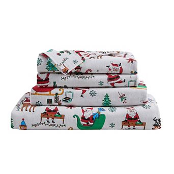 Madelinen® Whittaker Flannel Sheet Set with Pillowcases