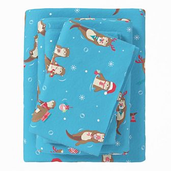 Madelinen® Whittaker Flannel Sheet Set with Pillowcases