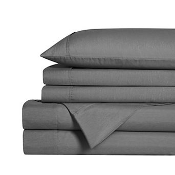 Swift Home Comfy & Cozy Rayon from Bamboo Blend Sheet Set with Pillowcases