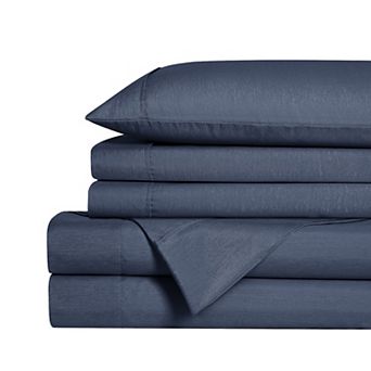 Swift Home Comfy & Cozy Rayon from Bamboo Blend Sheet Set with Pillowcases