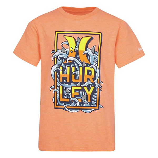Boys 8 20 Hurley Waves Logo Graphic Tee
