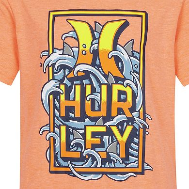 Boys 8-20 Hurley Waves Logo Graphic Tee