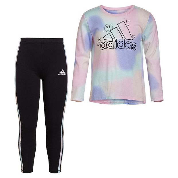 Toddler girl adidas leggings sales