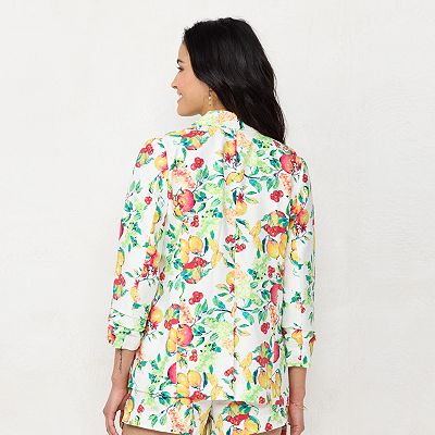 Lauren conrad floral blazer on sale