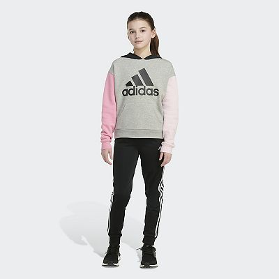 Girls 7 16 adidas Colorblock Fleece Hoodie