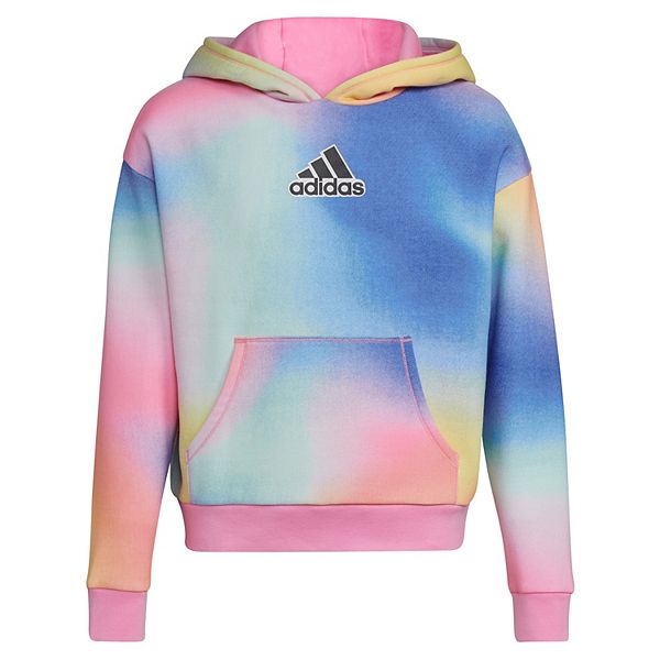 Adidas outlet rainbow sweatshirt