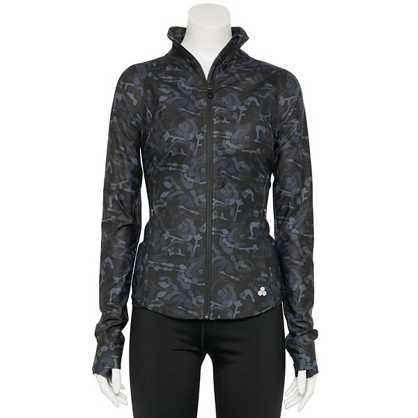 Womens Tek Gear® Performance Jacket - Slate Shapes Print (X SMALL)