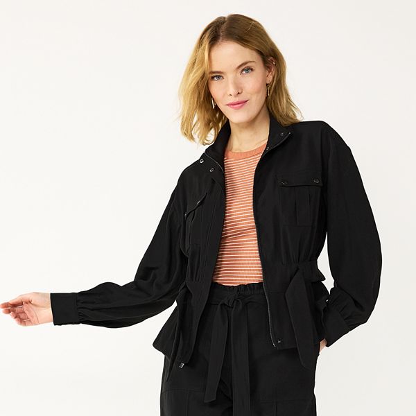 Kohls hot sale black jacket