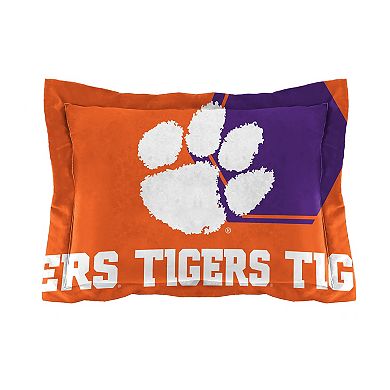 The Northwest Clemson Tigers Full/Queen Comforter Set with Shams