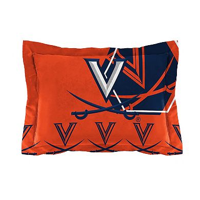 The Northwest Virginia Cavaliers Twin Comforter Set with Sham