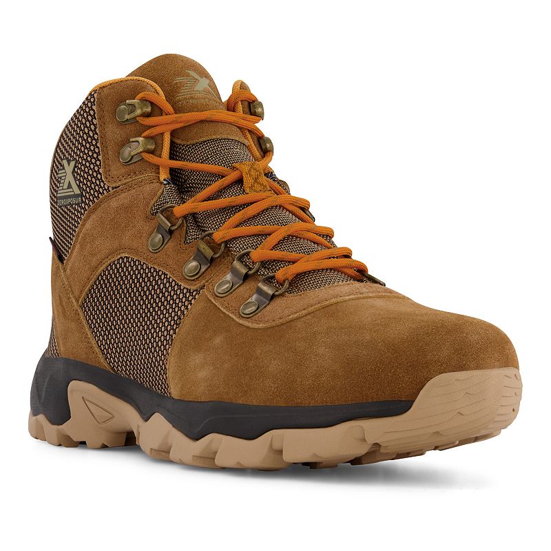 ZeroXposur Portland Mid Mens Waterproof Hiking Boots, Size: 8, Dark Beige